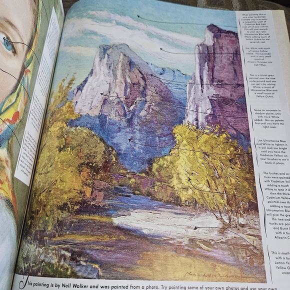 How to Draw and Paint Mixing Colors & Materials to Use Softcover Book #56 VTG - Picture 13 of 16